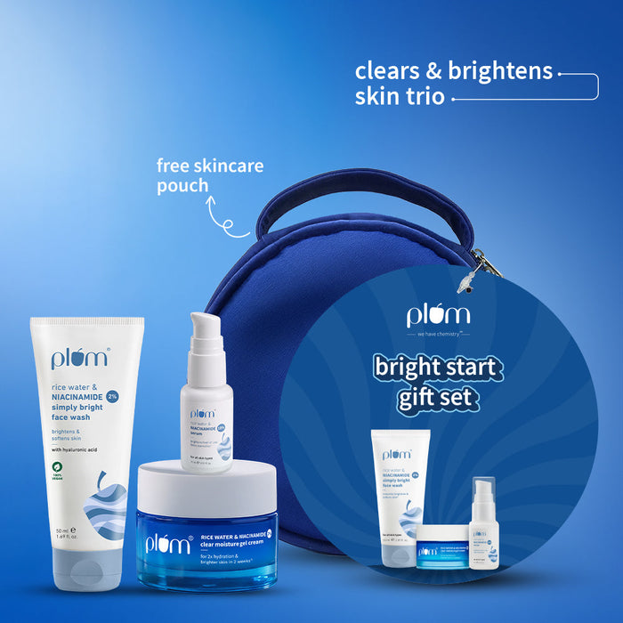 Plum Bright Start Gift Set | Beginner-friendly routine