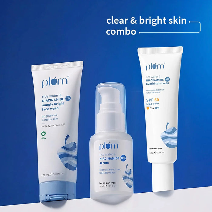 Niacinamide & Rice Water Clearly Bright Combo