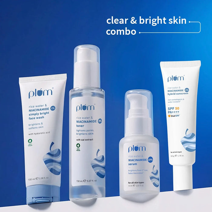 Niacinamide & Rice Water Brightening Combo