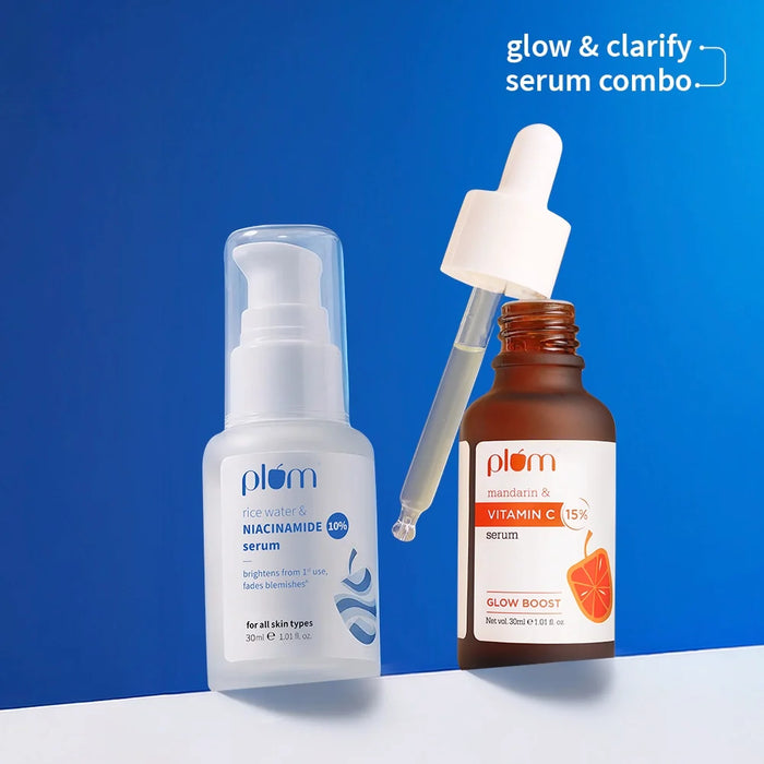 Glow & Clarify Serum Combo