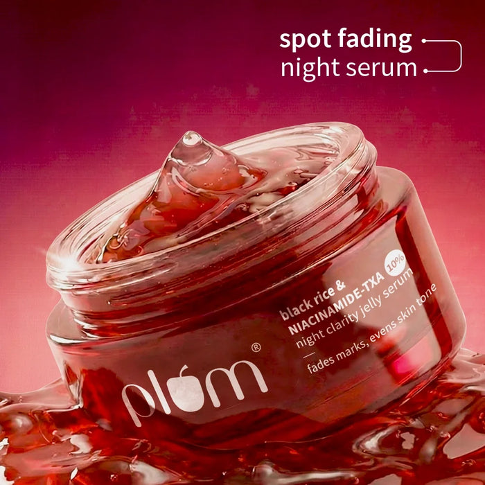 Black Rice & 10% Niacinamide-TXA Night Clarity Jelly Serum