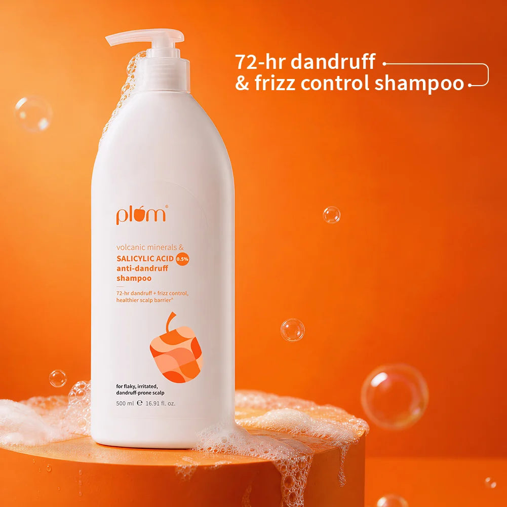 Volcanic Minerals & 0.5% Salicylic Acid Shampoo For Dandruff-Prone Hair