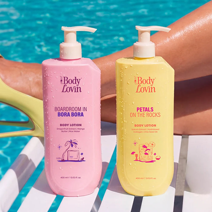 Brightening & reviving body lotions by BodyLovin'