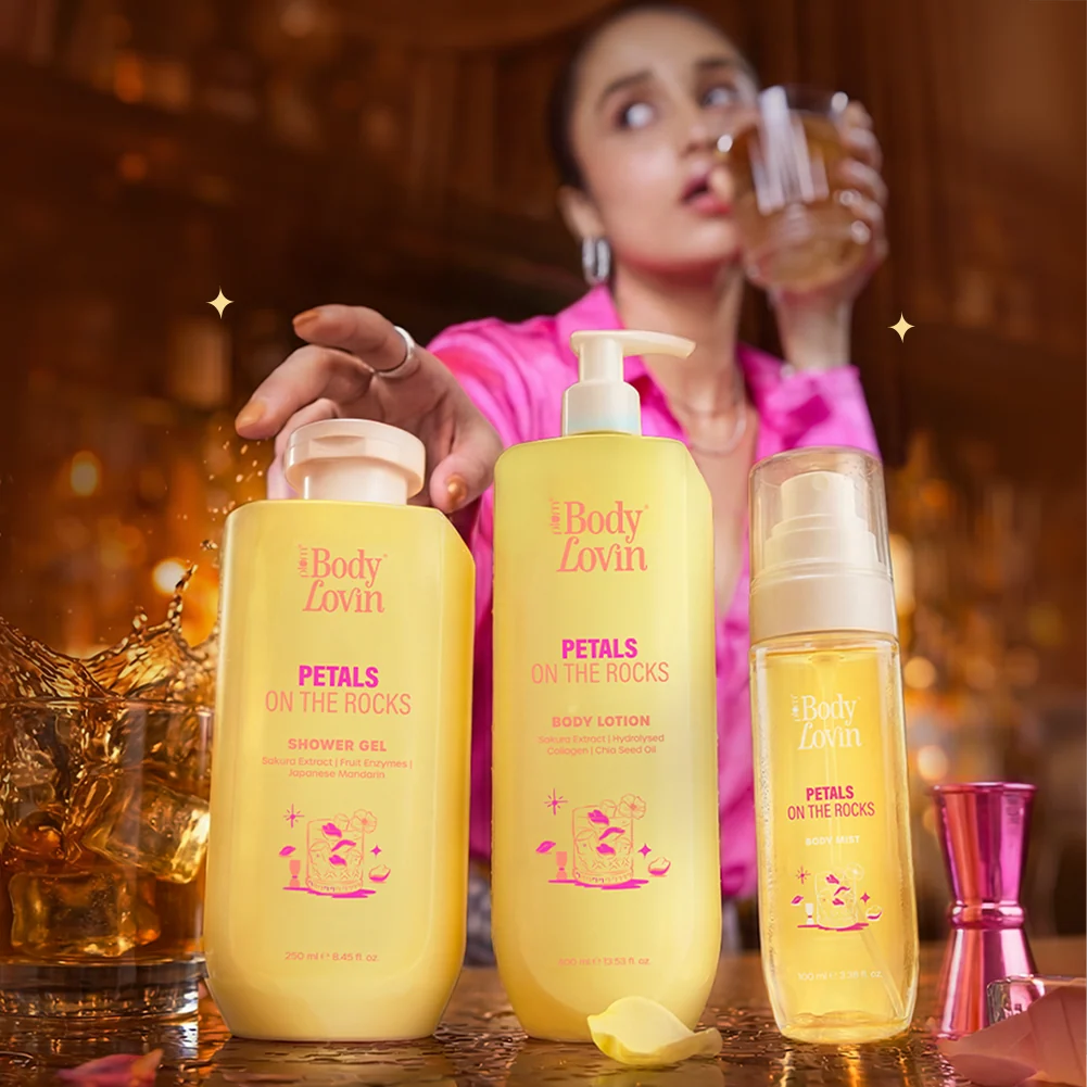 Petals on the rocks collection by BodyLovin'