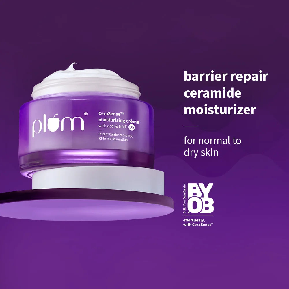 CeraSense Barrier Repair Face Moisturizer with ceramides & peptides for dry, sensitive skin