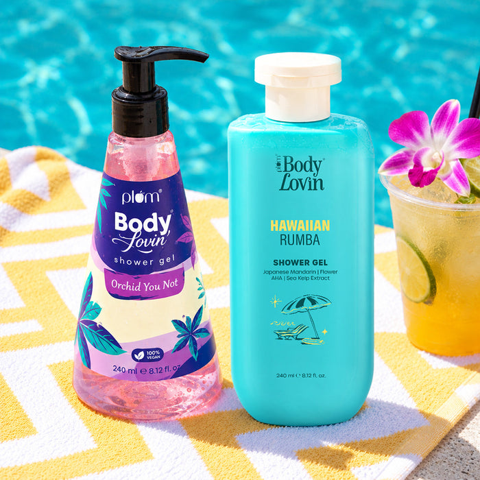 Floral & Beachy Shower Gel by BodyLovin'
