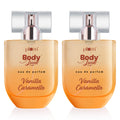 Vanilla Caramello Eau De Parfum (Perfume) by BodyLovin' (50 ml) - Pack of 2