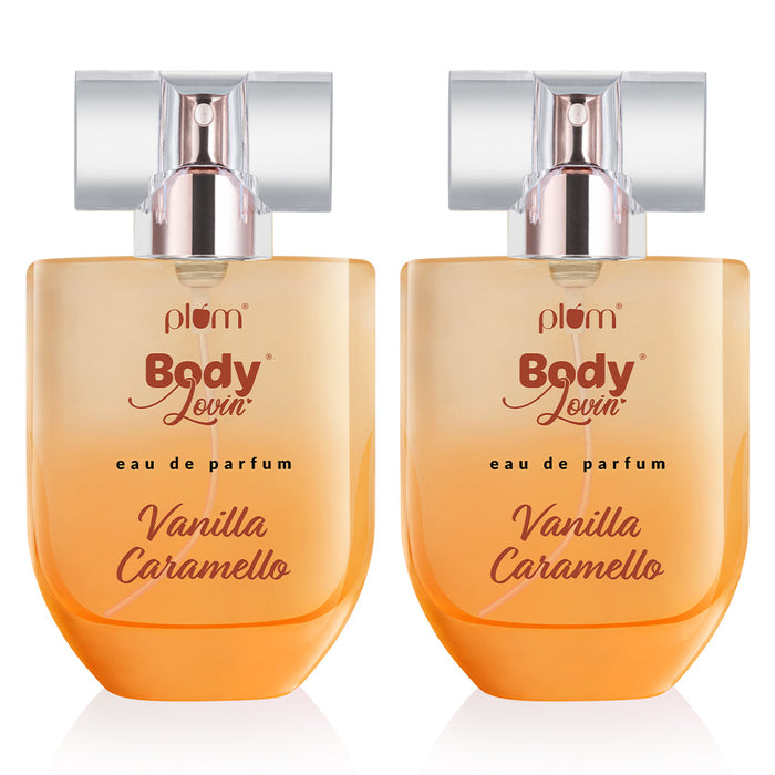 Vanilla Caramello Eau De Parfum (Perfume) by BodyLovin' (50 ml) - Pack of 2