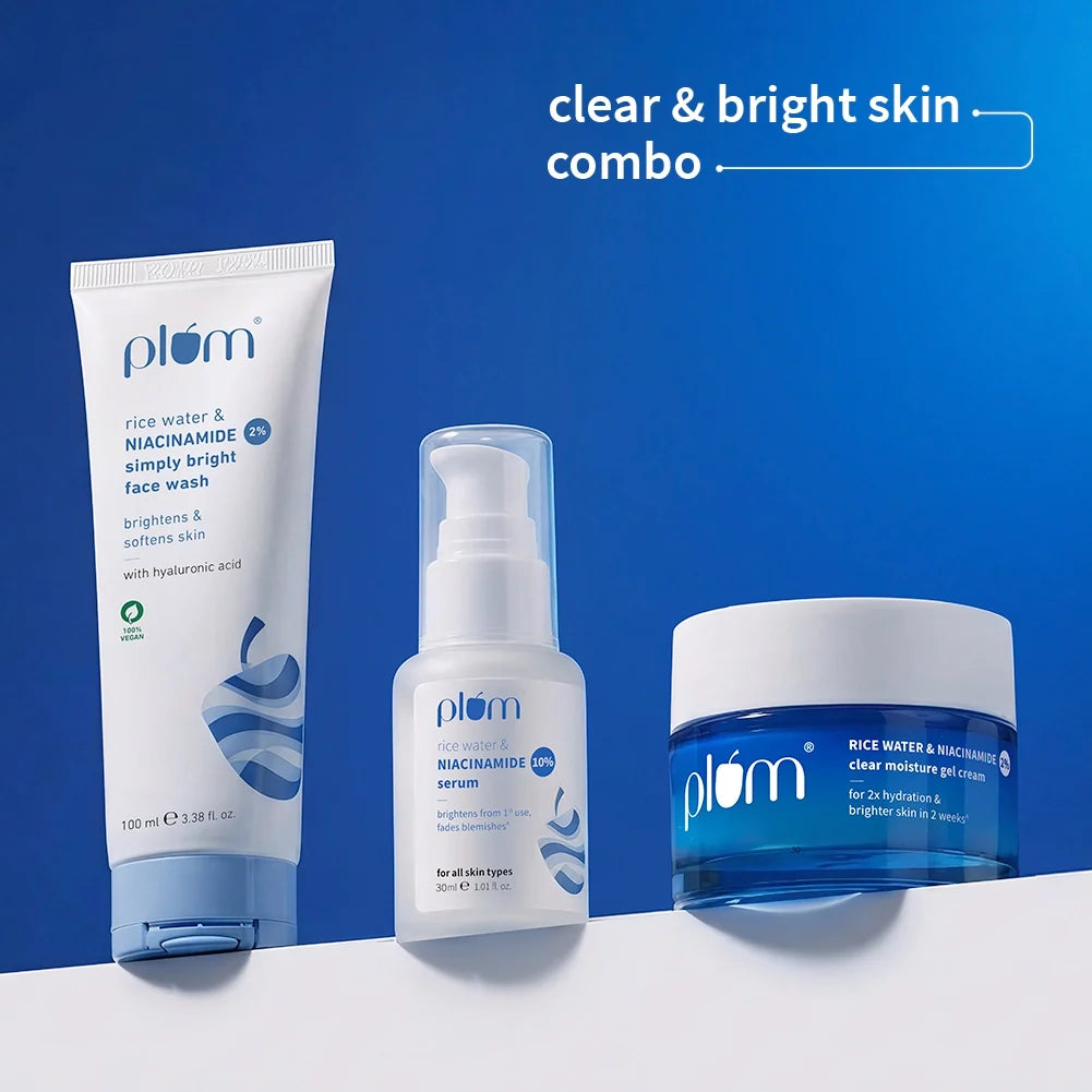 Niacinamide & Rice Water Brightening CSM Combo