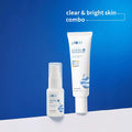 Niacinamide Bright Protection duo | 10% Niacinamide & Rice Water Face Serum 15ml, 2% Niacinamide & Rice Water SPF 50 PA+++ Sunscreen 50g new
