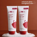 Saffron & Papaya Glow Bright Face Wash (100 ml) - Pack of 2