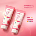 Squalane & Vitamin E Dewy-Bright Sunscreen SPF 50 PA+++ (50 g) - Pack of 2