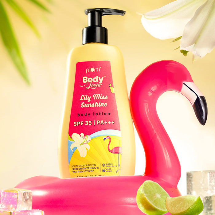 Lily Miss Sunshine Sunscreen Body Lotion SPF 35 PA+++ by BodyLovin'
