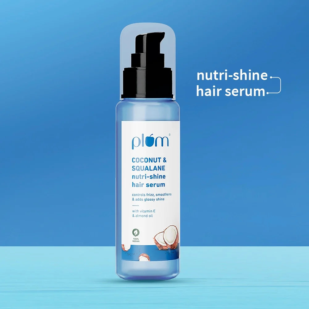 Coconut & Squalane Hair Serum For Soft & Shiny Hair