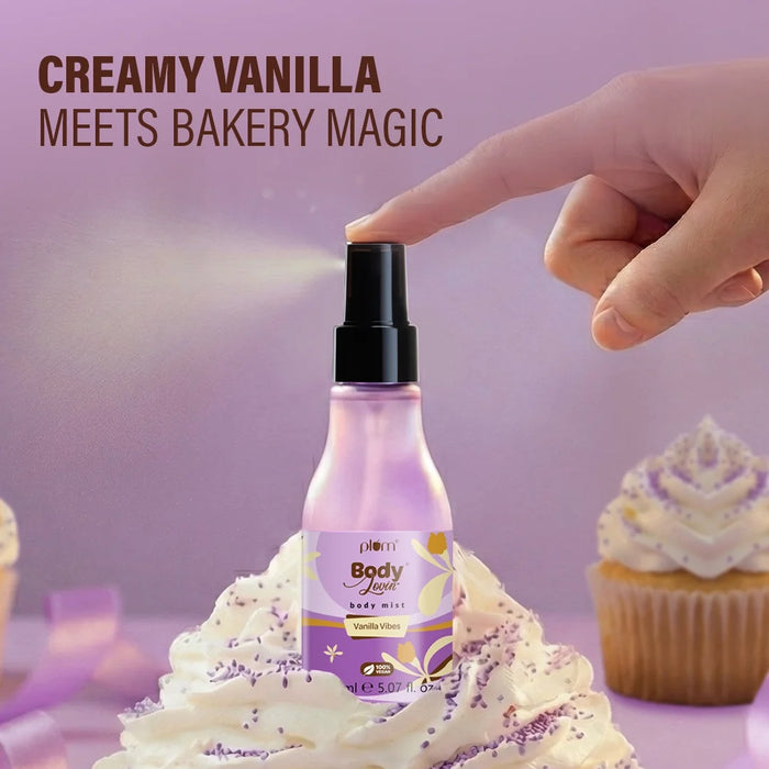 Vanilla Vibes Body Mist by Plum BodyLovin'