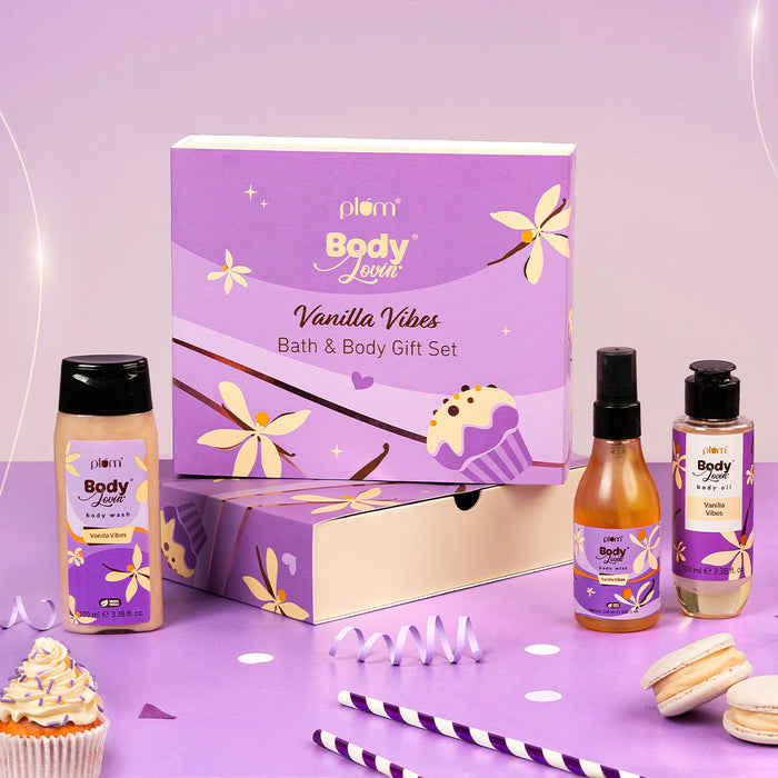 Vanilla Vibes Bath & Body Gift Set by BodyLovin'