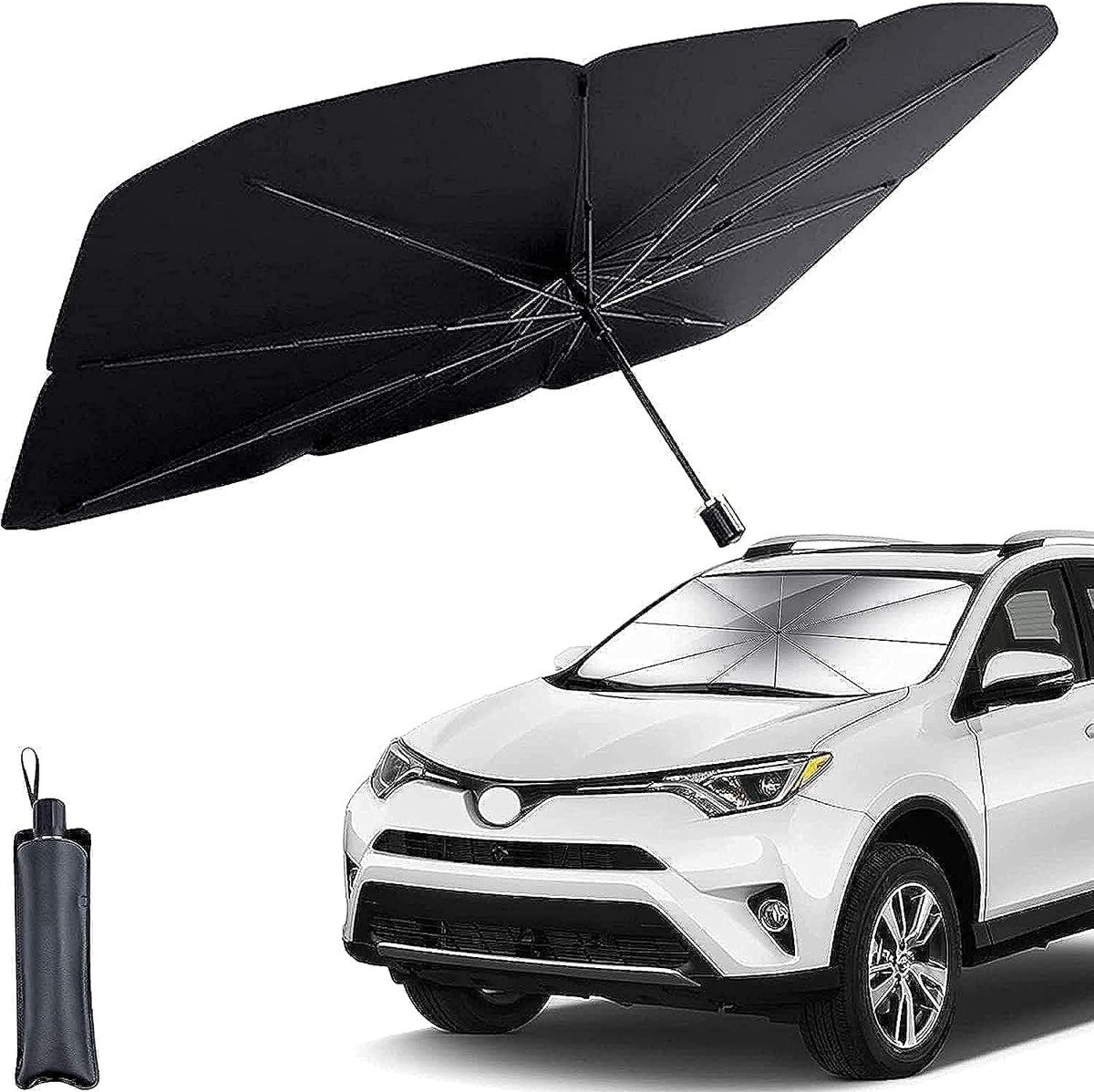 Car Windshield Sun Shade front view