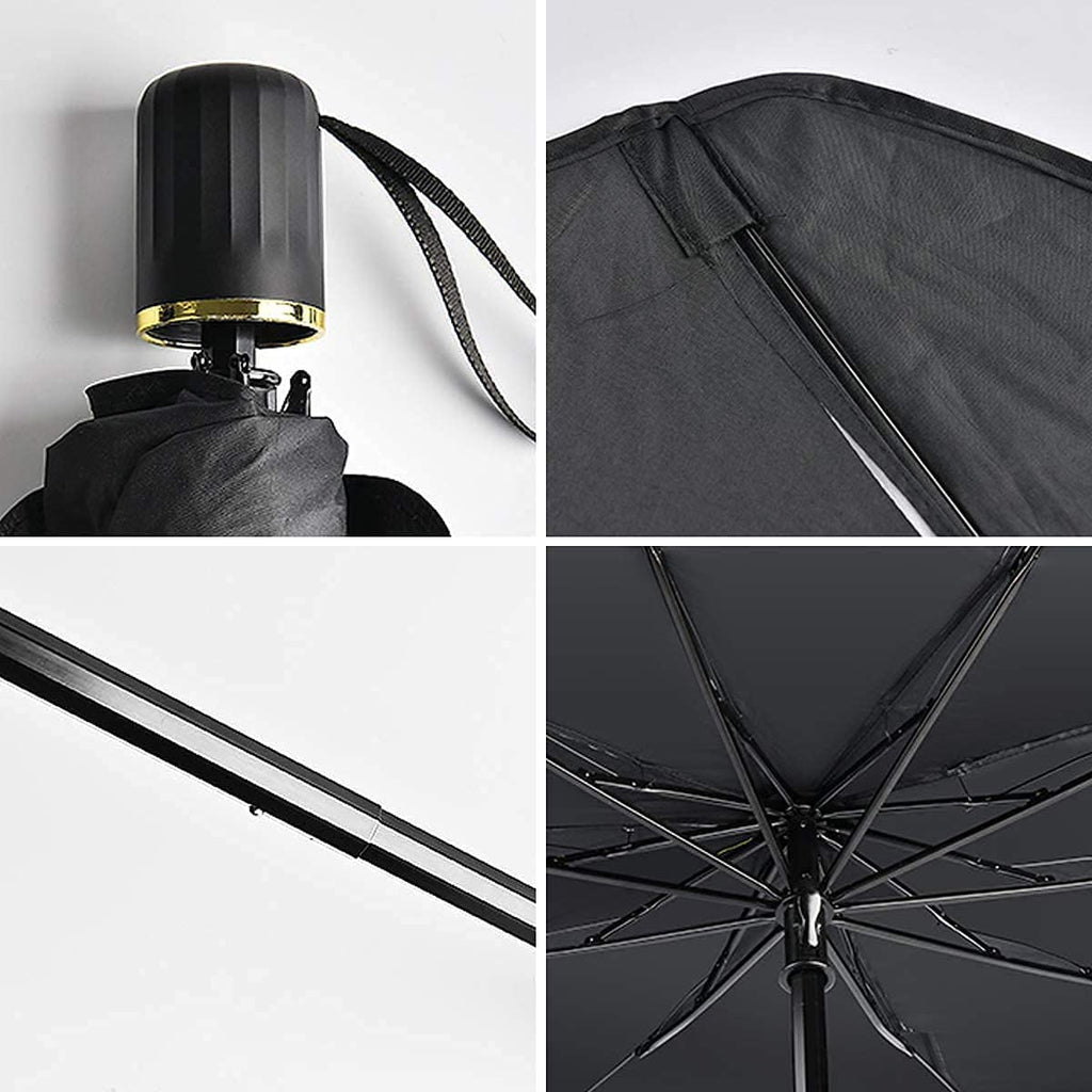 Car Sun Shade folded view