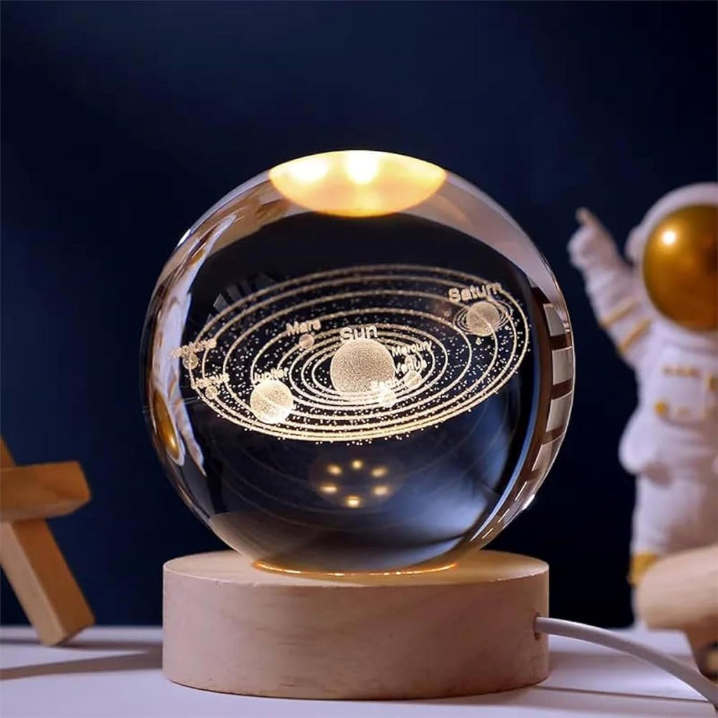 Crystal Planet Night Light