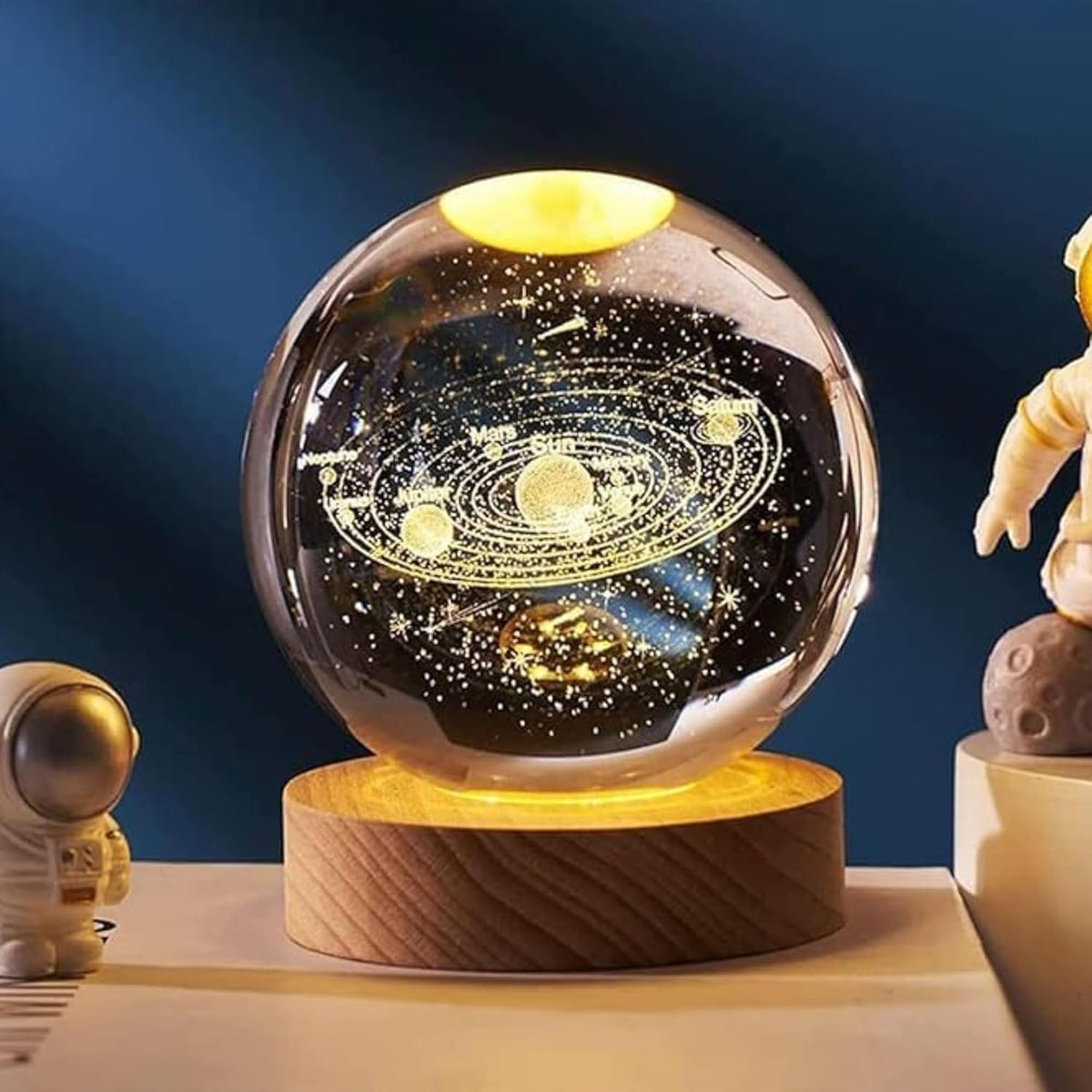 Crystal Planet Night Lamp