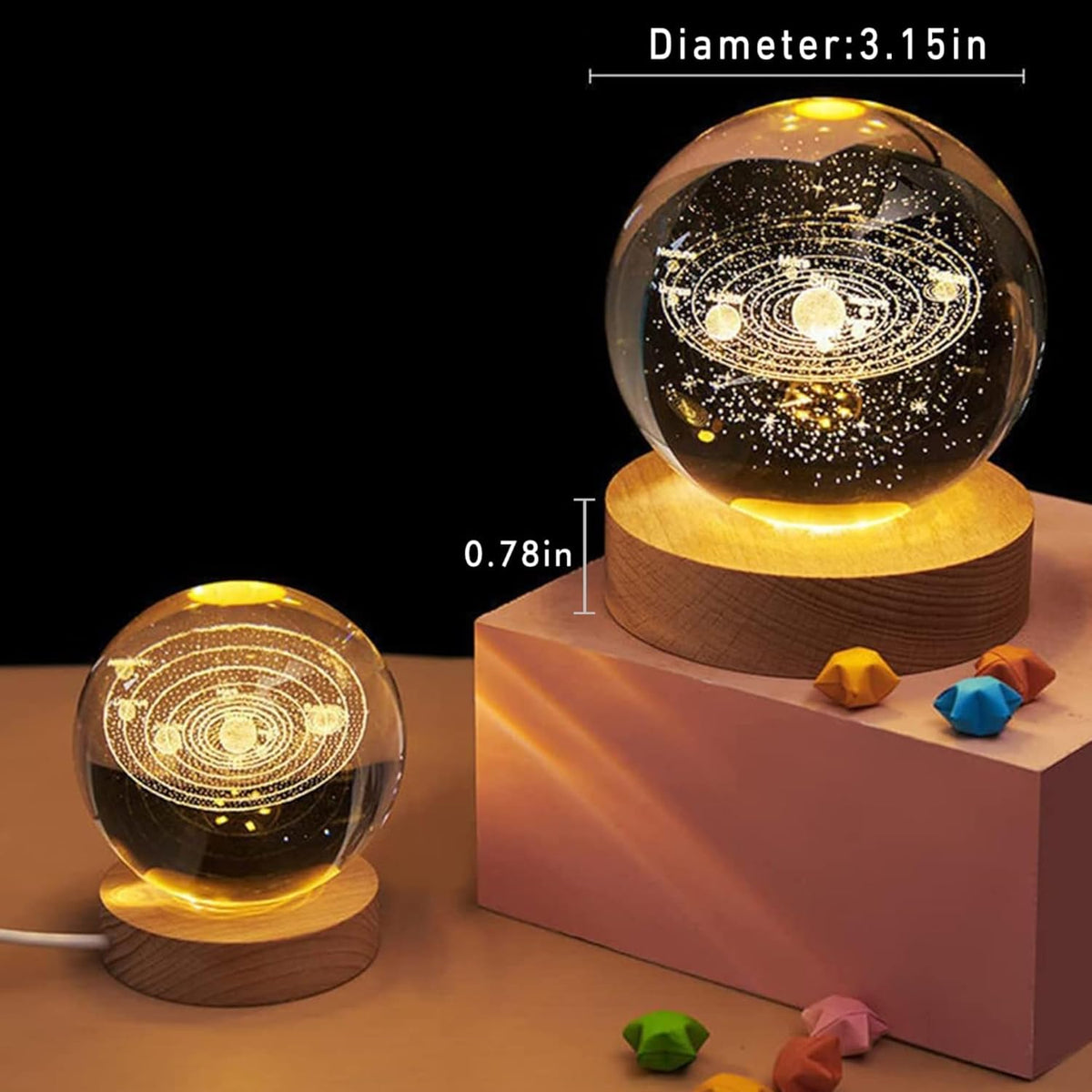 Crystal Planet Globe product view